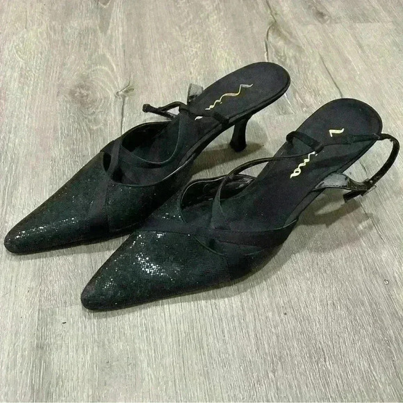 Nina Formal Beaded Heels - Picture 2 of 8